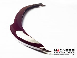 FIAT 500 Front Spoiler - Carbon Fiber - Red Candy